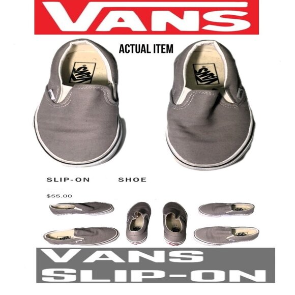 🛑 VANS Classic ➕ SNEAKERS Slip On SHOES Comfort Solid Dress Unisex 💸BUY NOW‼️ - Picture 1 of 16